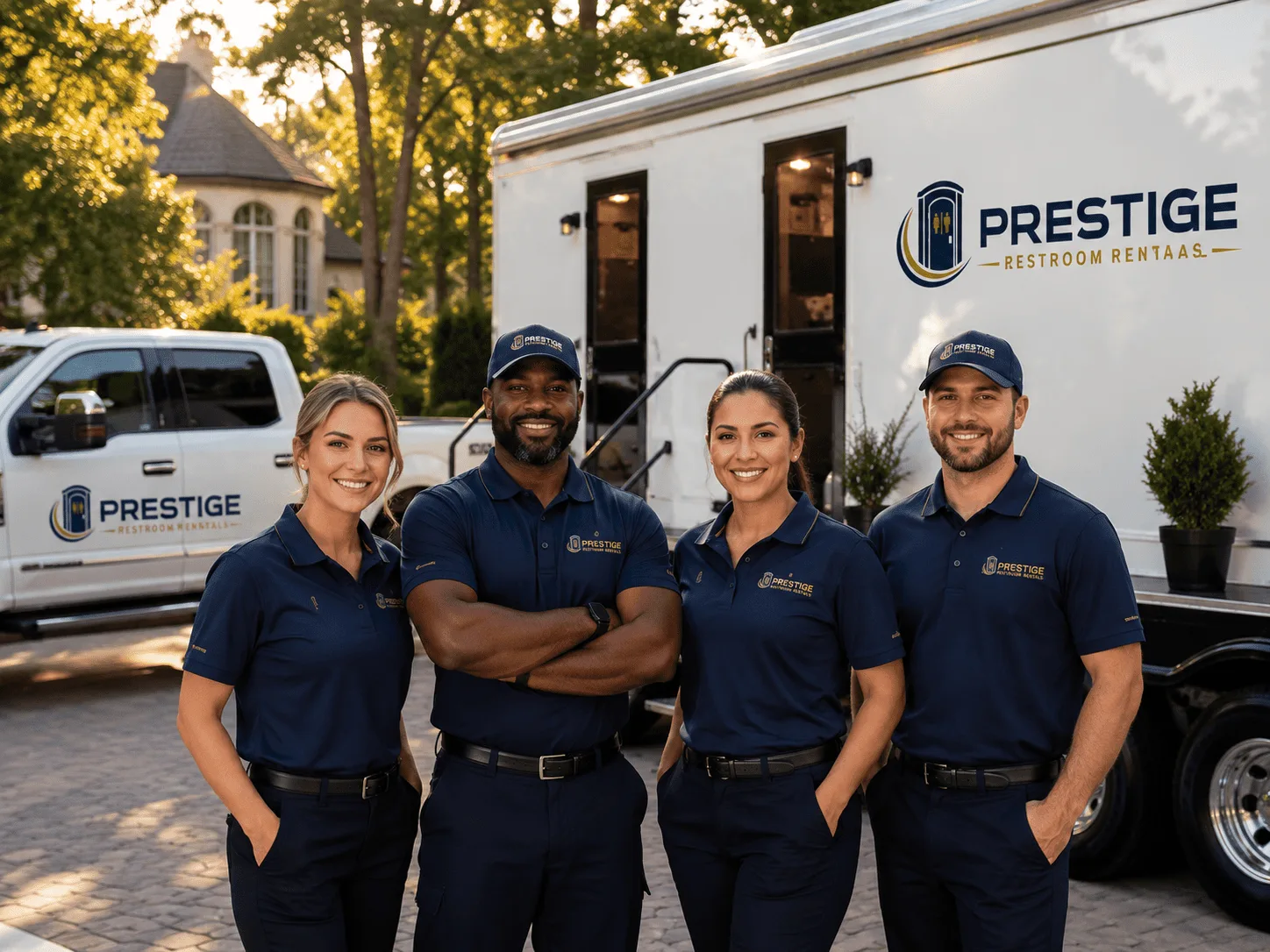 Trusted Luxury Portable Restrooms company in Clinton, OH